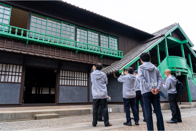 Field work in Dejima