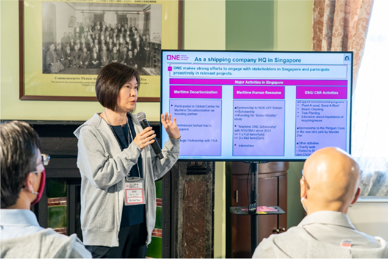 Presentation by ONE staff