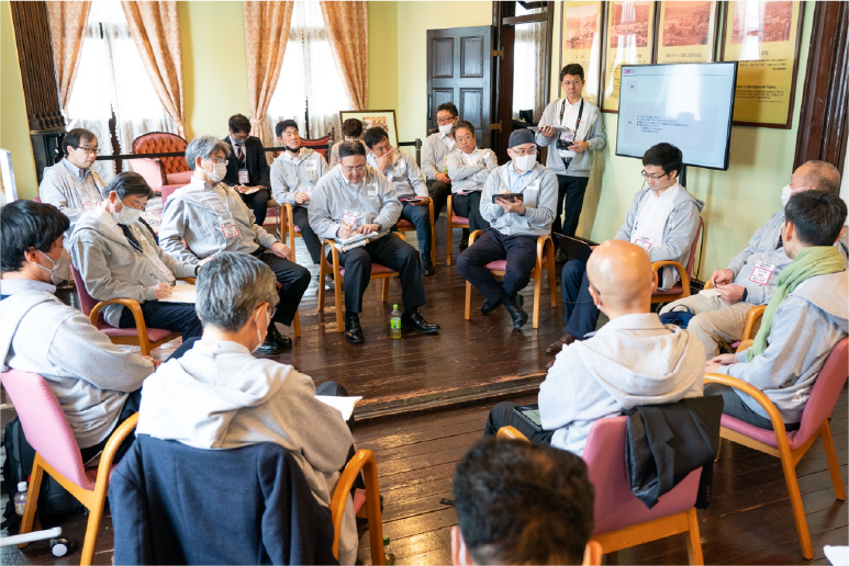 Each group had a powerful discussion